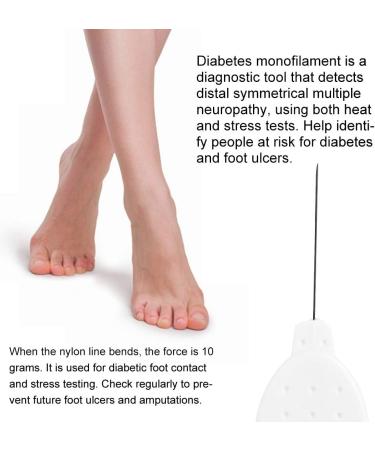 10g Diabetes Screening Monofilaments Test Strips Foot Neuropathy Screening Tool - Buy Online on SooperMarket.com