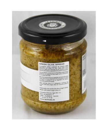 Buy La Chinata Green Olive Paste (180g) - Premium Spanish Olive Spread for Gourmet Recipes | International Shipping Available - Buy Online on SooperMarket.com
