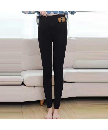 SHERPA Women's Thermal Bottoms Leggings | Fleece Lined Warm Tights for Cold Weather - Black | Medium - Buy Online on SooperMarket.com