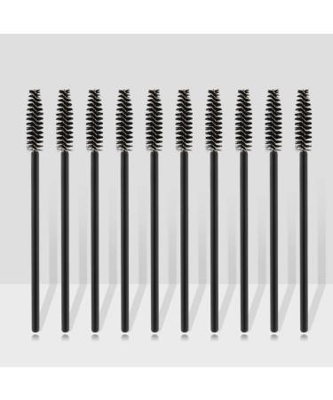 200 Pcs Makeup Mascara Wands | Eyelash Applicators | Black - Perfect for Professionals & DIY Beauty - Buy Online on SooperMarket.com