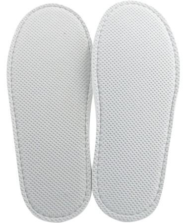 Jomix Unisex Washable Terry Slippers - 2 Pair Set for Guests | Soft Bathing Shoes for Travel & Hotel | Rust Chicks 36/37 EU - X-Schmal - White - Buy Online on SooperMarket.com