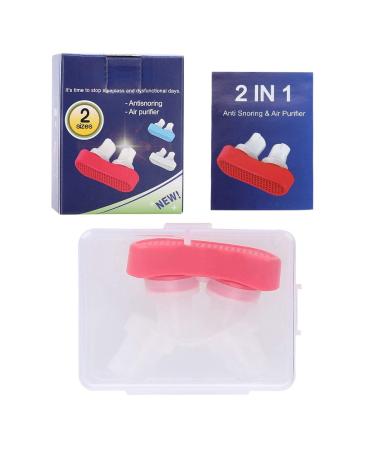 KUIKUI Upgraded Anti-Snore Nose Purifier - Stop Snoring and Breathe Easier with Air Filter Technology