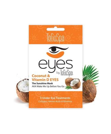 ToGoSpa Coconut EYES-Under Eye Repair- 1pk 3pr