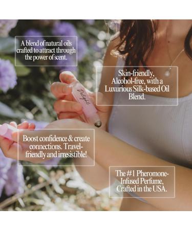 RawChemistry Delight Pheromone Infused Perfume Oils for Women I Roll On Tavel Size Perfume I White Musk Vanilla Perfume for Women - Buy Online on SooperMarket.com