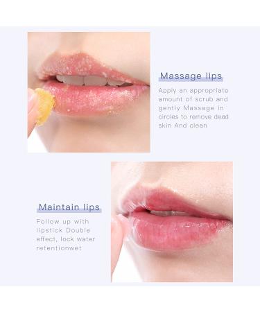 Lip Exfoliator Scrub for Dark and Chapped Lips - Gentle Treatment with Moisturizing Benefits - Buy Online on SooperMarket.com