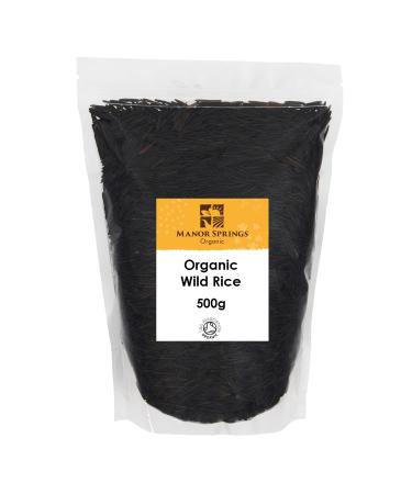 Organic Wild Rice 500g by Manor Springs Organic