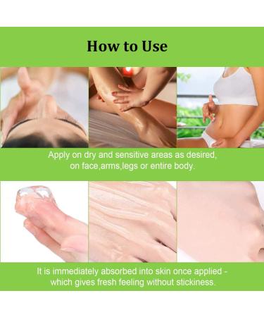 Aloe Vera Gel for Face Scalp & Hair - Soothing After Sun Moisturizer | International Shipping Available - Buy Online on SooperMarket.com