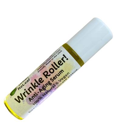 Urban ReLeaf Natural Anti-Aging Serum. WRINKLE ROLLER ! Plump and soothe delicate facial tissues. Hemp Seed & Rosehip Oil