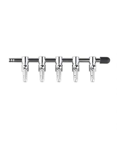 Movoja AQ air aquarium air distributor |5 subject |Continuously regulated |Variants: 2-10 times |Stainless steel |Distributor Air Strom controller aquariums 5x connector