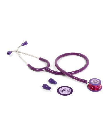 Dual Head Stethoscope for Doctors & Nurses - High Acoustic Sensitivity Durable & Comfortable - Lightweight Medical Tool (Purple - Buy Online on SooperMarket.com