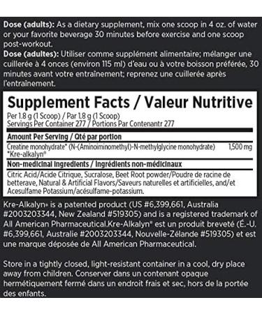 EFX Sports Kre-Alkalyn Powder 500g PH-Correct Creatine Monohydrate | Multi-Patented Formula Gain Strength Build Muscle & Enhance Performance Cherry Bomb 500 gram Cherry Bomb 500 g (Pack of 1) - Buy Online on SooperMarket.com