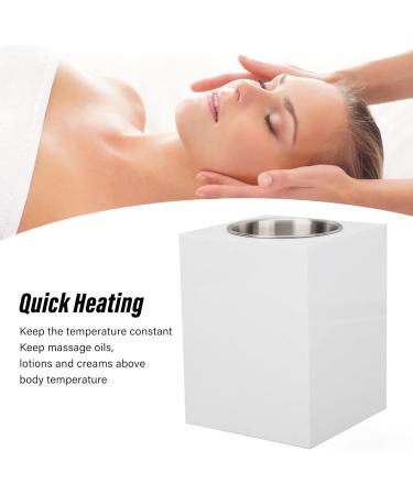Massage Oil Bottle Warmer Single Bottle Salon Cream Warmer Automatic Adjusted Temperature Compact Lotion Warm Heater for Salon(US plug) - Buy Online on SooperMarket.com