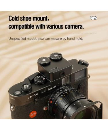 TTARTISAN Camera Light Meter Photometer for Dual Lens Reflex Camera - Hot Shoe Attachment - Buy Online on SooperMarket.com