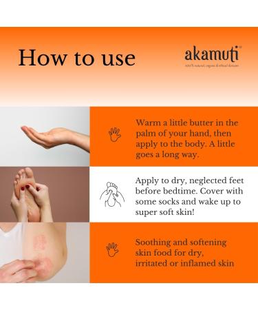 Akamuti Organic Virgin Shea Butter 160 gram - Buy Online on SooperMarket.com