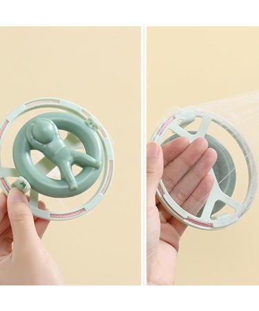 Cleaning Ball Laundry Ball with Mesh Bag Reusable Washer Lint Catcher for Cleaning Hair Removal Dirt Collection Green - Buy Online on SooperMarket.com