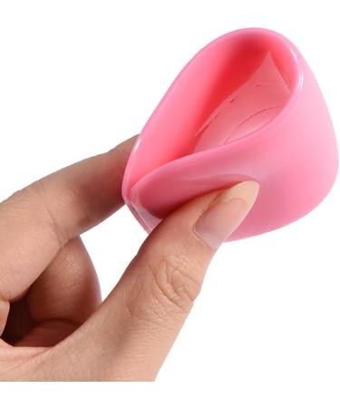Silicone Eyelashes Holder Pad for Eyelash Extensions | Reusable False Eyelashes Keeper Palette in Pink - Buy Now! - Buy Online on SooperMarket.com