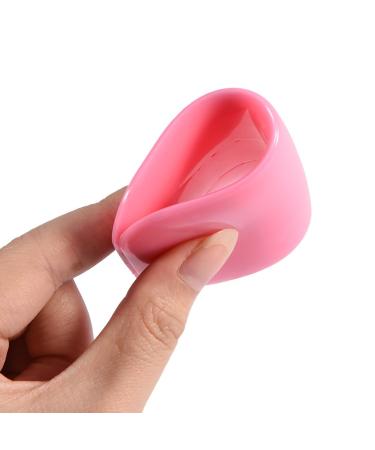Eyeline Glue Soft Silicone Pad - Washable & Reusable False Eyelash Adhesive Palette for Salon Use - Buy Online on SooperMarket.com