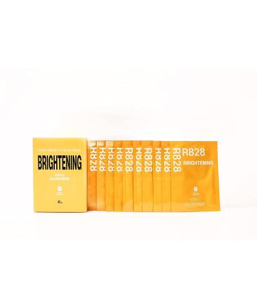 10 Pack Brightening Face Mask - Instant Lifting & Brightening with Glutathione & Vitamin C | International Shipping Available - Buy Online on SooperMarket.com