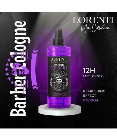 Lorenti Barber Aftershave Cologne 150ml | Men Aftershave Spray Long Last (Purple) - Buy Online on SooperMarket.com