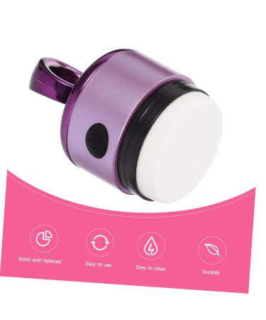 Buy Balacoo Purple Cotton Pad Powder Puff - Electric Application for Flawless Makeup | International Shipping Available - Buy Online on SooperMarket.com