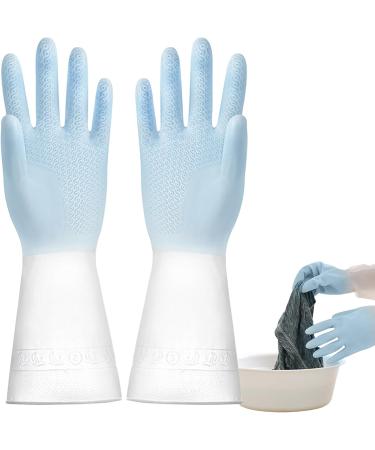 Household Cleaning Gloves | Kitchen Cleaning Gloves | Waterproof Household Rubber Dishwashing Cleaning Gloves for Dishesand Household Chores - Buy Online on SooperMarket.com