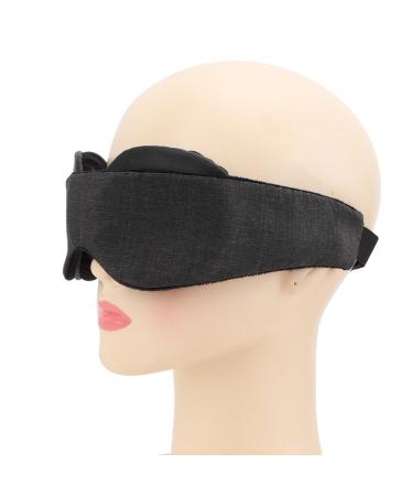 3D Contoured Memory Cotton Sleep Eye Patch Light Blocking Headache Relief No Pressure Meditation Yoga Travel Nap Insomnia for Deeper Relaxation