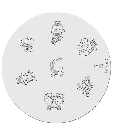 Stamping template # M-33