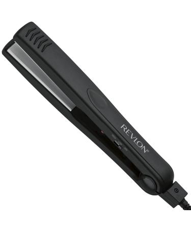 Revlon Smooth and Straight Ceramic Flat Iron | Fast Results  Smooth Styles (1 in)