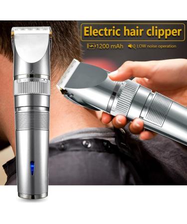 Xptieeck 1Set USB Rechargeable Hair Clipper Men Haircut Ceramic Blade Shave Hair Clipper ABS+PC - Buy Online on SooperMarket.com