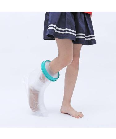 Waterproof Foot Cover for Shower Adult Cast Covers Protector for Shower Leg Shower Boots for Foot After Surgery Shower Boot Cast Cover for Foot (Adult Ankle) - Buy Online on SooperMarket.com