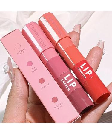 Mini Lipstick Set Matte 8 Colors Lipstick Combination 8 Sections Velvet Long-Lasting Wear Non-Stick Cup Not Fade Waterproof Lip Gloss kit