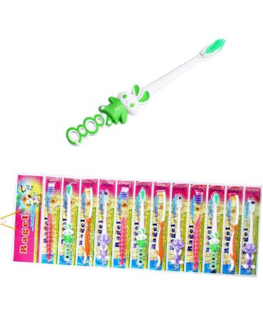 Shop Minkissy 24 pc Eco-Friendly Caricature Rabbit Toothbrushes for Kids - Lightweight Bristle Tooth Cleaning Brushes - Buy Online on SooperMarket.com
