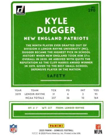New England Patriots 2020 Donruss Factory Sealed 12 Card Team Set with Rookie Cards - Kyle Dugger, Josh Uche, Julian Edelman & More - Buy Online on SooperMarket.com