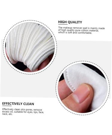 Balacoo Cotton Makeup Cleaning Pads 2 Sets Exfoliating Face Sponges 100% Pure Cotton 6x6cm Perfect for Gentle Makeup Removal & Facial Care - Buy Online on SooperMarket.com