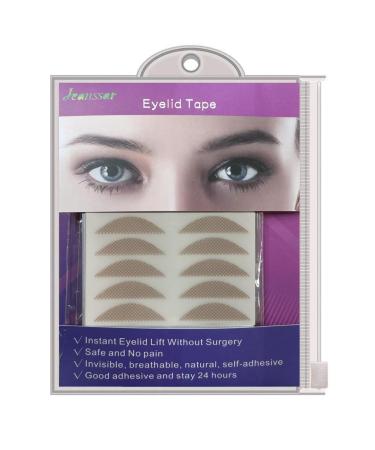 Eyelid Tape (5MM) | Eyelid Lifting Stripes for Hooded Eyes | Invisible Eyelid Correcting Tapes for Droopy Eyes | No Surgery and 24h Stay | Makeup Compliant Easy To Apply 5MM Single-sided Sticky Skin Tone ZF