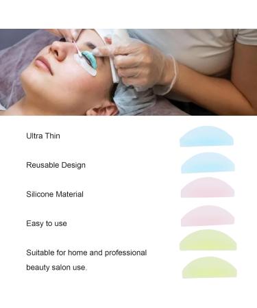 3 Pairs Eyelash Lift Pads Lash Lifting Tool - Reusable Silicone Ultra Thin Suitable for Individuals Beauty Salons with 3 Storage Box - Buy Online on SooperMarket.com