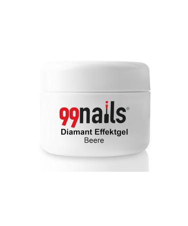 99nails Diamond Effect Gel - Berry (5 ml) | Premium Nail Gel for Stunning Manicures - Fast International Shipping - Buy Online on SooperMarket.com