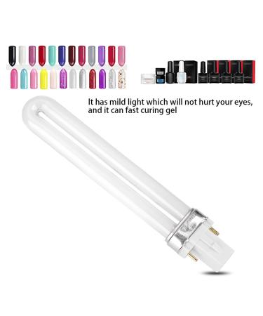 Buy 4pcs Manicure UV Nail Lamp Bulbs - 9W Gel Curing Light for Perfect Nail Polish Drying | International Shipping Available - Buy Online on SooperMarket.com
