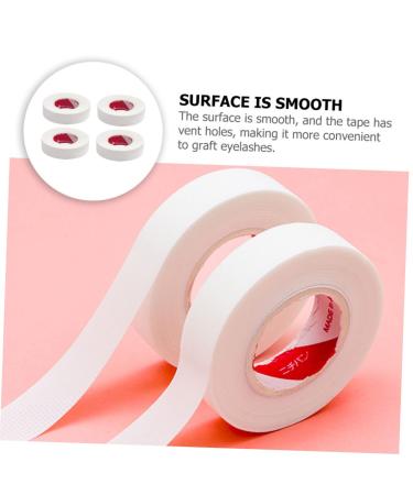 NOLITOY Eyelash Tape - 6 Rolls for Lash Extensions Soft & Breathable Eye Beauty Tool Ideal for Lash Makeup White - 5.00x5.00x1.20CM - Buy Online on SooperMarket.com
