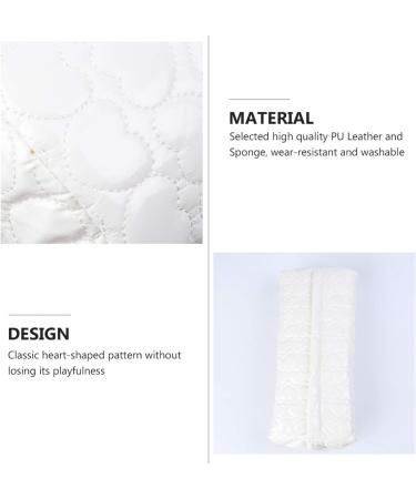 KALLORY Arm Rest for Nails Nail Manicure Hand Rest White Arm Rest Armrest Nails Wrist Wristband Pu - Buy Online on SooperMarket.com