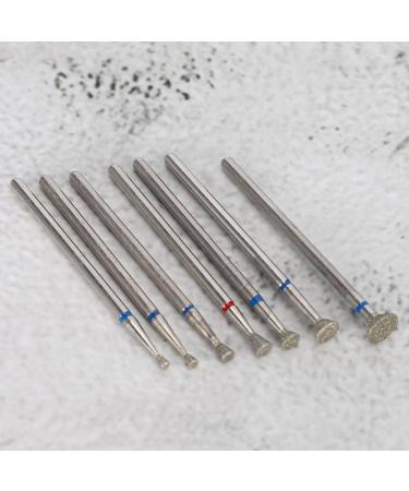 Nail Drill Bits High Efficiency Good Stability Manicure Grinding Tips Diamond Sand Wear Resistant for Nail Art Salon(NO.03) - Buy Online on SooperMarket.com