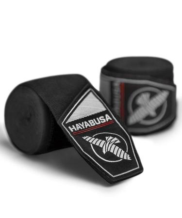 Hayabusa Boxing Hand Wraps Perfect Stretch 4.0 for Men & Women Black