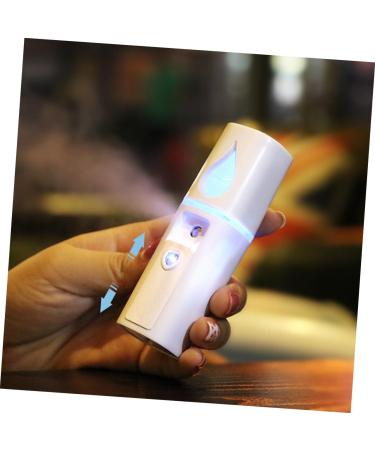 PLAFOPE 2pcs Face Sprayer Makeup Brishes Handy Facial Sprayer for Eyelash Extensions Nanometer Sprayer White - Buy Online on SooperMarket.com