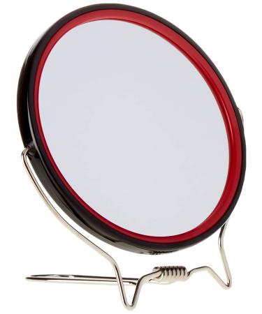 TITANIA shaving mirror men diameter 13 cm black 1 pack (1 x 162 g)