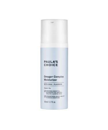 Paula's Choice Omega+ Complex Lightweight Face Moisturizer  Shea Butter & Plant Oils  Brightening Vitamin C - For Dry & Sensitive Skin