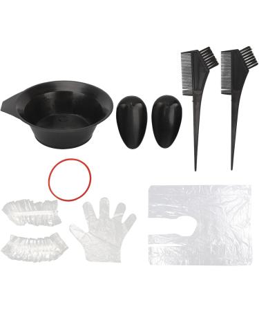 11PCS Hair Dye Dyeing Kit Hair Household Tinting Bowl Soft Dye Brush Ear Cover Hair Coloring Dye Tools for DIY Salon - Buy Online on SooperMarket.com