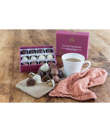 Ozerlat Belgian Chocolate Fig Selection Dark Milk & White Fruit & Nuts 230g - Buy Online on SooperMarket.com