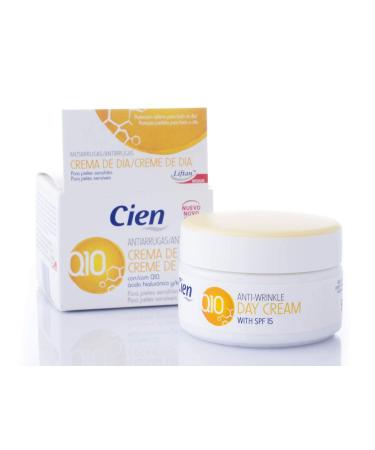 Buy Cien Anti-Wrinkle Day & Night Cream Set - 2 x 50ml with Q10 Hyaluronic Acid & Vitamin E - International Shipping Available - Buy Online on SooperMarket.com