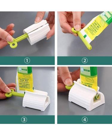 Plastic Toothpaste Squeezer Tube Easy Dispenser Tooth Bathroom 1pc Supply Cleaning S7F3 Accessories Green free size - Buy Online on SooperMarket.com