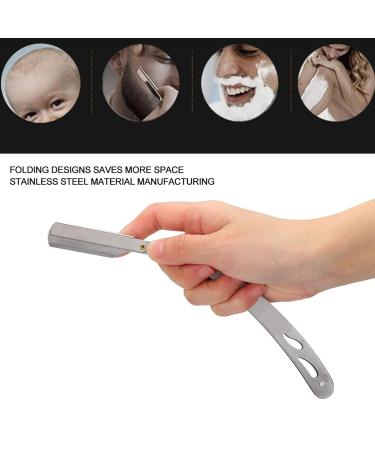 Buy Stainless Steel 74 Manual Razor - Premium Barber Folding Razor Stand for Perfect Shaving | International Shipping - Buy Online on SooperMarket.com